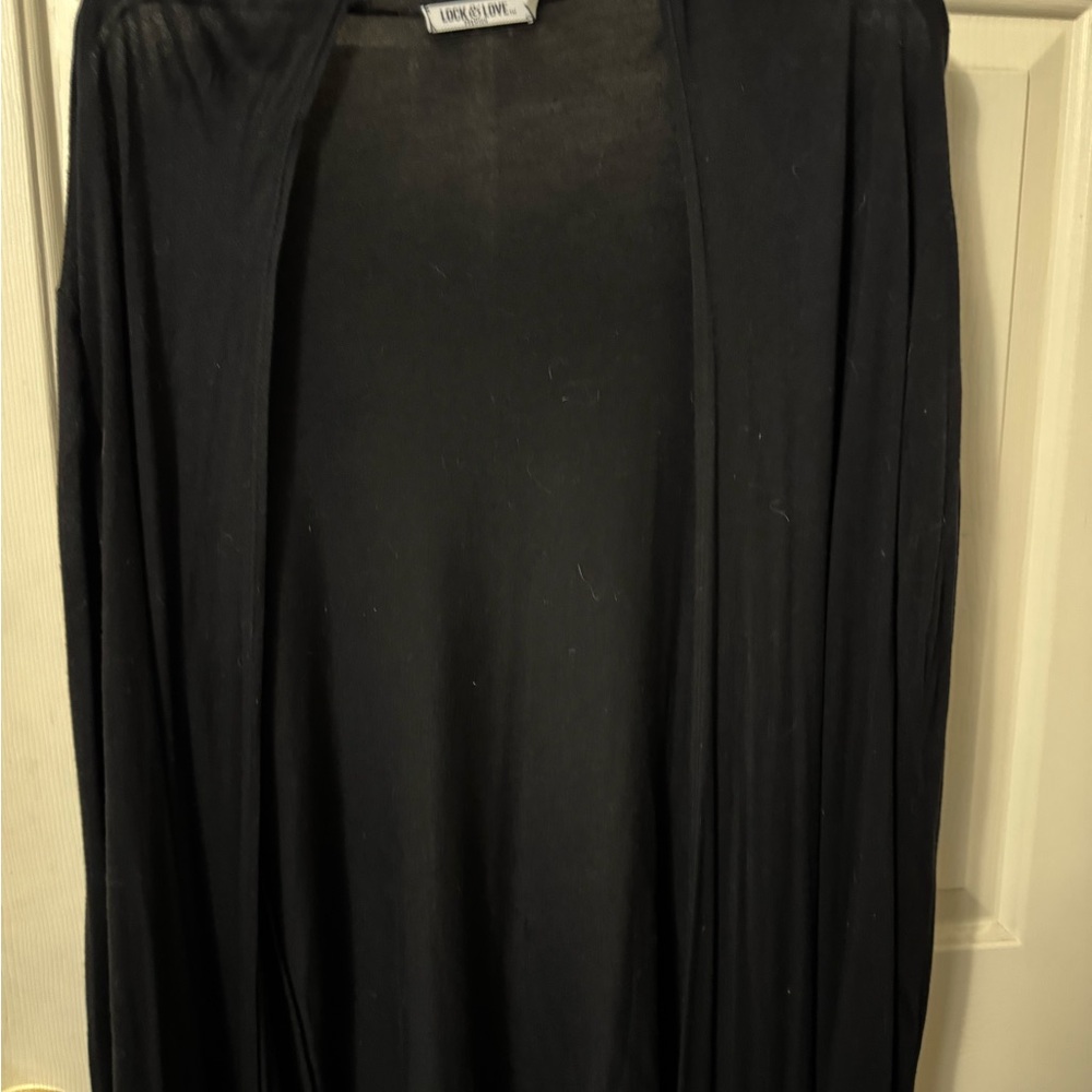 Elegant Women's Black Cardigan